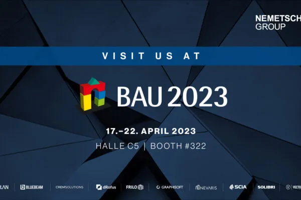 Bundled Competence at BAU 2023: Nemetschek Group Present with Ten Brands