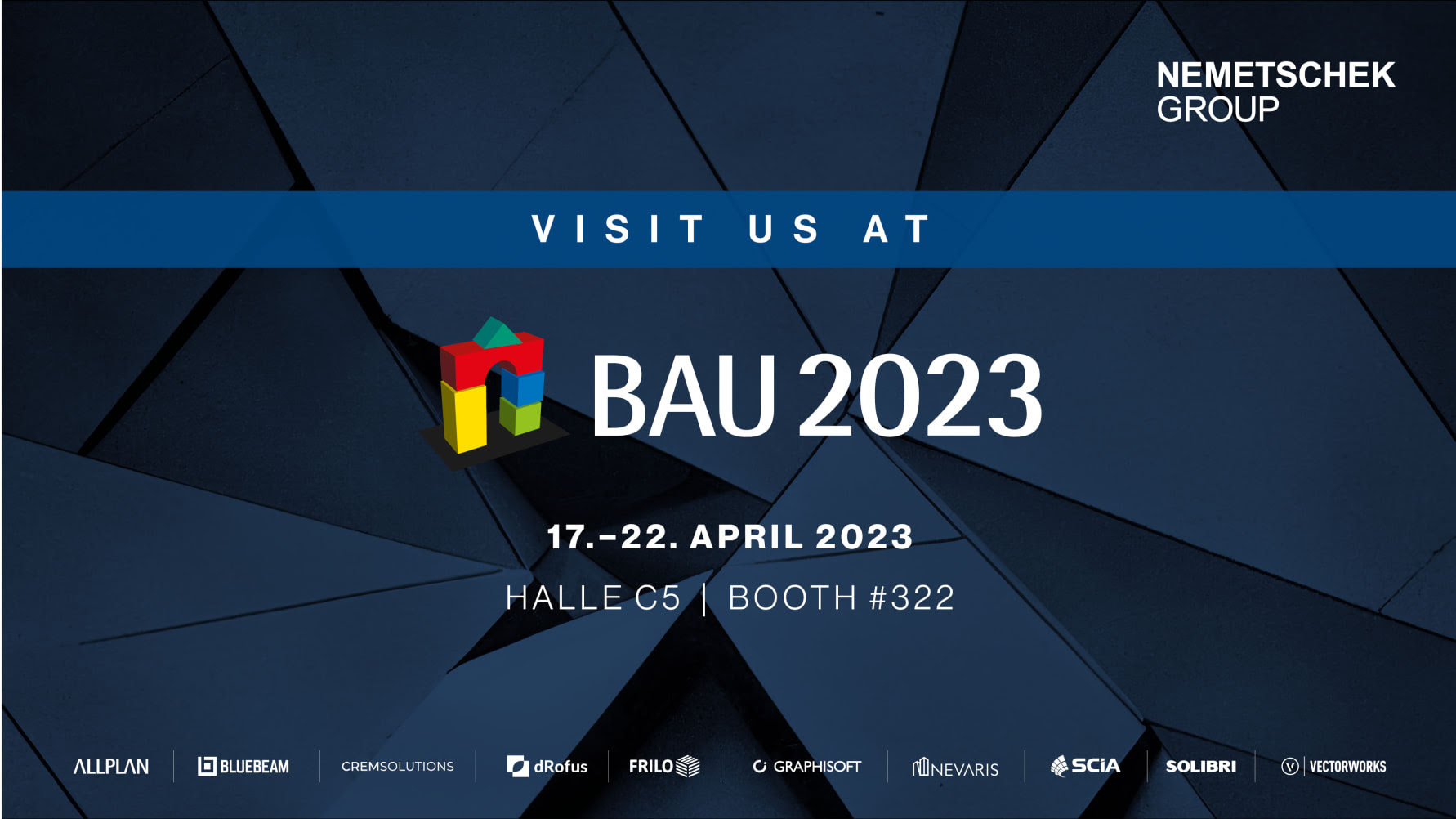 Bundled Competence at BAU 2023: Nemetschek Group Present with Ten Brands