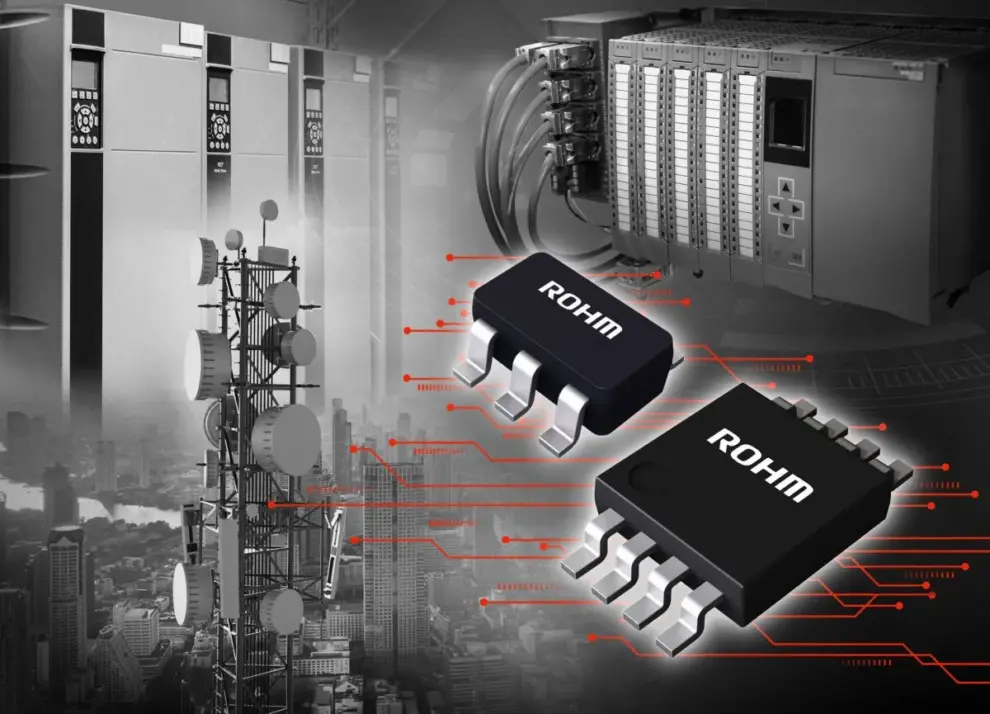 ROHM’s New ±1% Accuracy Current Sense Amplifier ICs Reduce Mounting Area by Approximately 46% Over Conventional Configurations