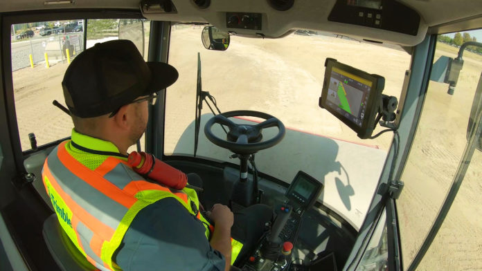 Trimble Earthworks - Horizontal Steering Control