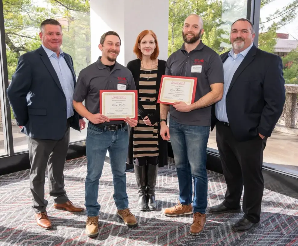 Western Specialty Contractors’ George Justice, Jared Osterman Among 2023 SIUE Construction Leadership Institute Graduates
