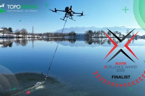 TOPODRONE Announced as Finalist for AUVSI XCELLENCE Awards