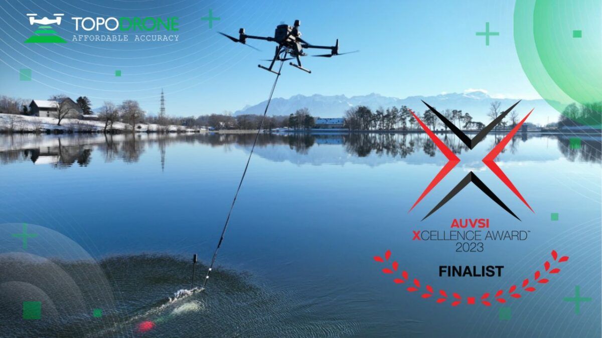 TOPODRONE Announced as Finalist for AUVSI XCELLENCE Awards