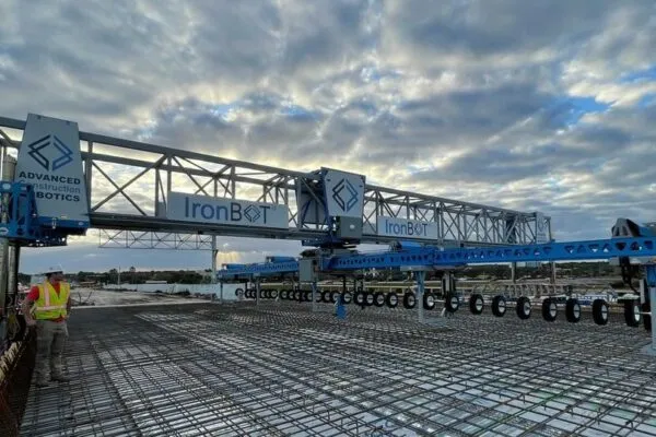 Advanced Construction Robotics Launches the World’s First Rebar Lifting, Carrying, and Placing Robot