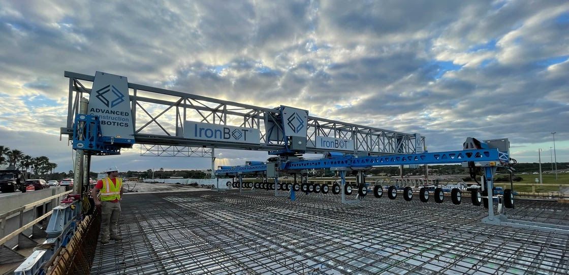 Advanced Construction Robotics Launches the World’s First Rebar Lifting, Carrying, and Placing Robot