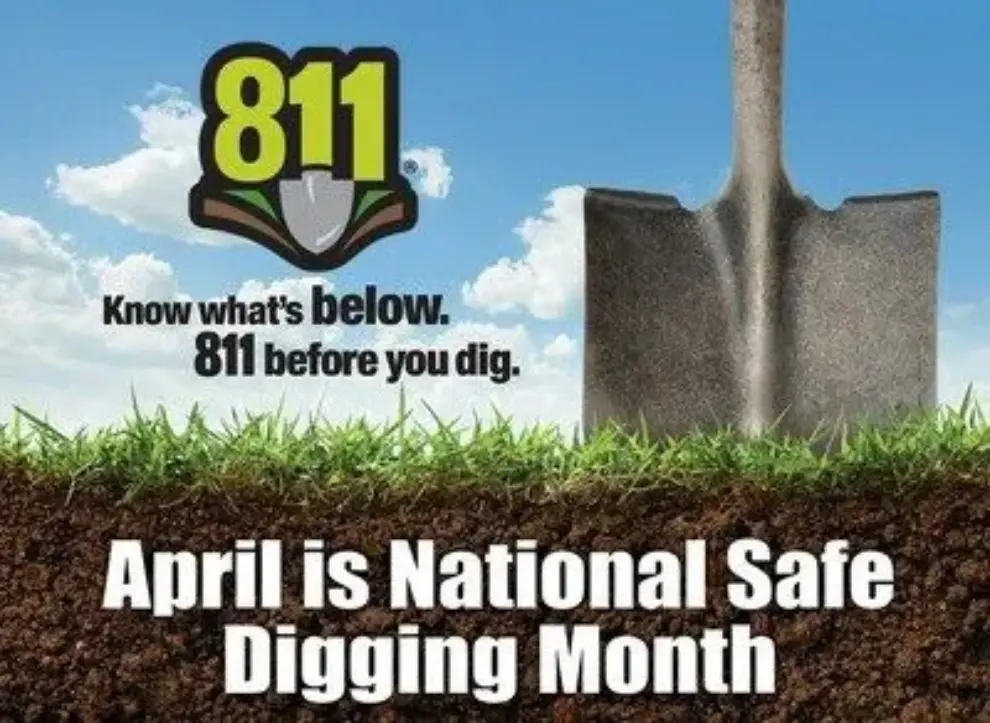 <strong>Every digging project, no matter how large or small, contact 8-1-1.</strong>