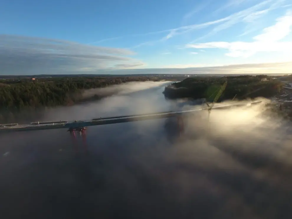 <strong>Swedish Bridge Collapse Overcome with Specialist Salvage and Construction Technique</strong>