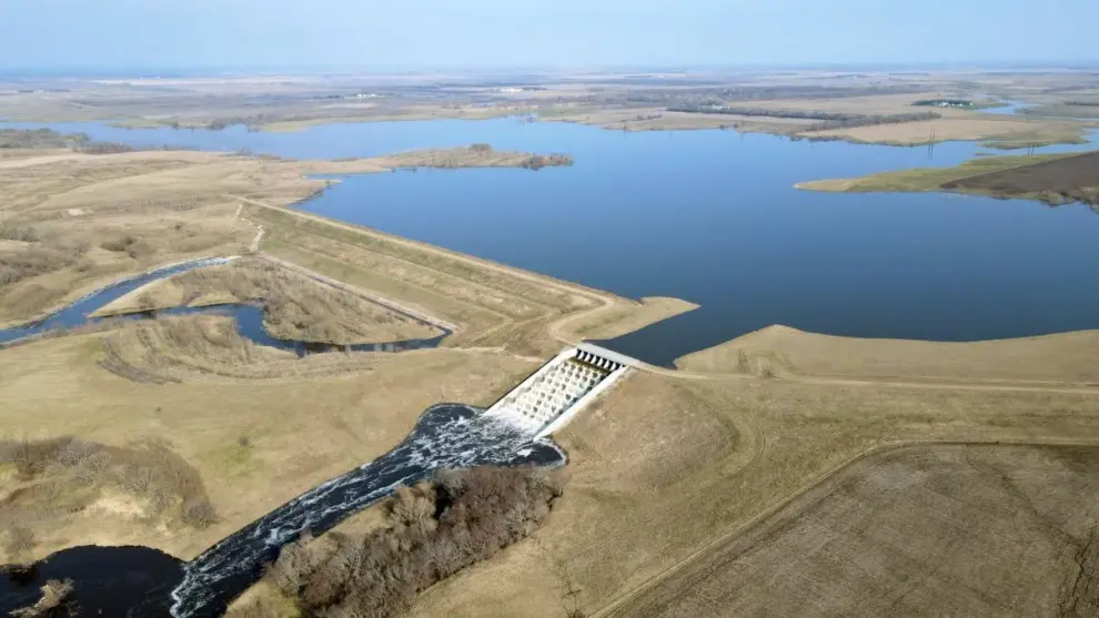Flood Protection in the Great Plains: Moore Engineering Wins the 2023 Engineering Drone Video of the Year Competition