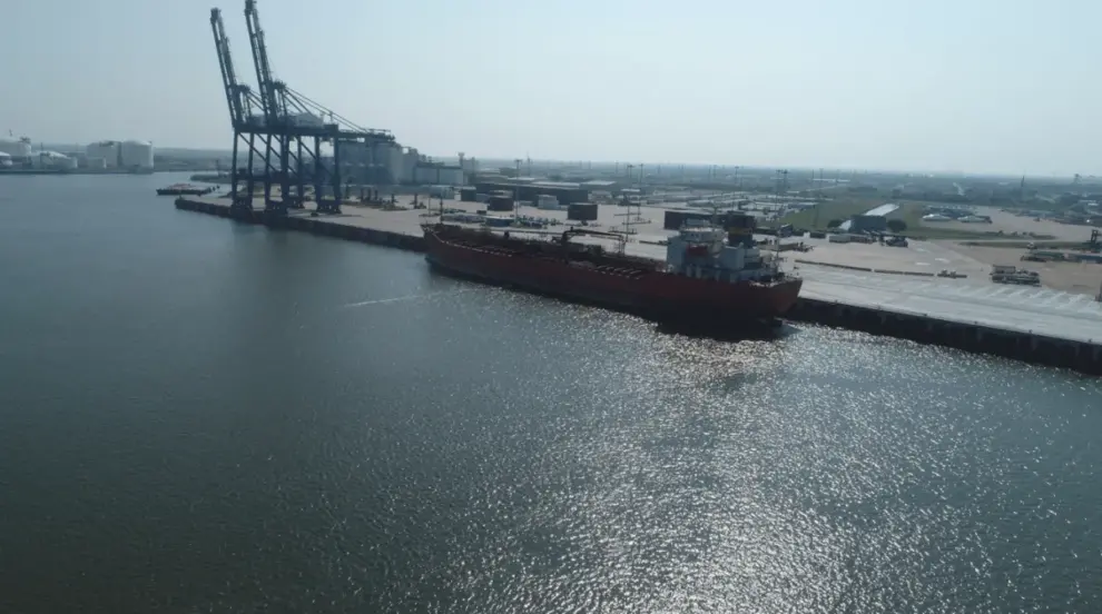 McCarthy Completes Largest Public Port Project on Texas Coast – <strong>Port Freeport Berth 8</strong>
