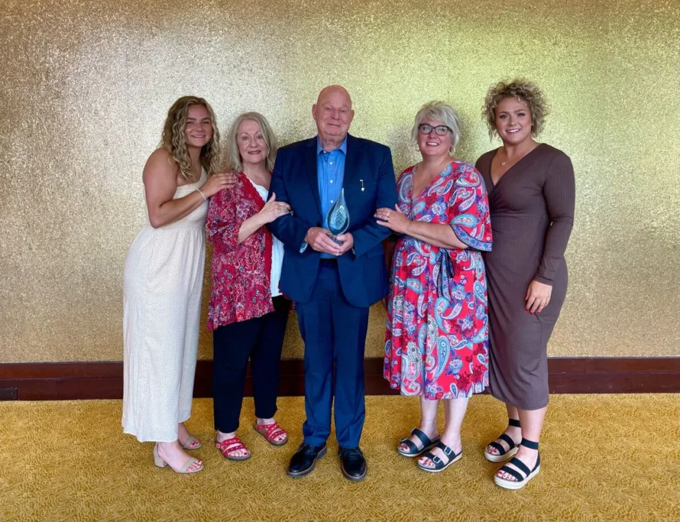 <strong>Steve Aiken earns highest MWEA honor</strong>