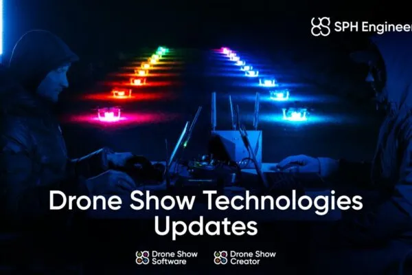 SPH Engineering Sets a New Standard for Drone Shows with the Latest Drone Show Technologies Updates
