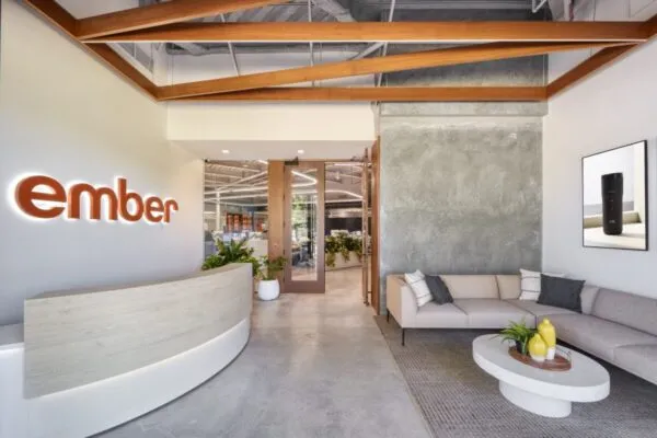 Tangram Interiors Contributes to Modern, Innovative Workspace for Temperature Control Tech Company Ember 