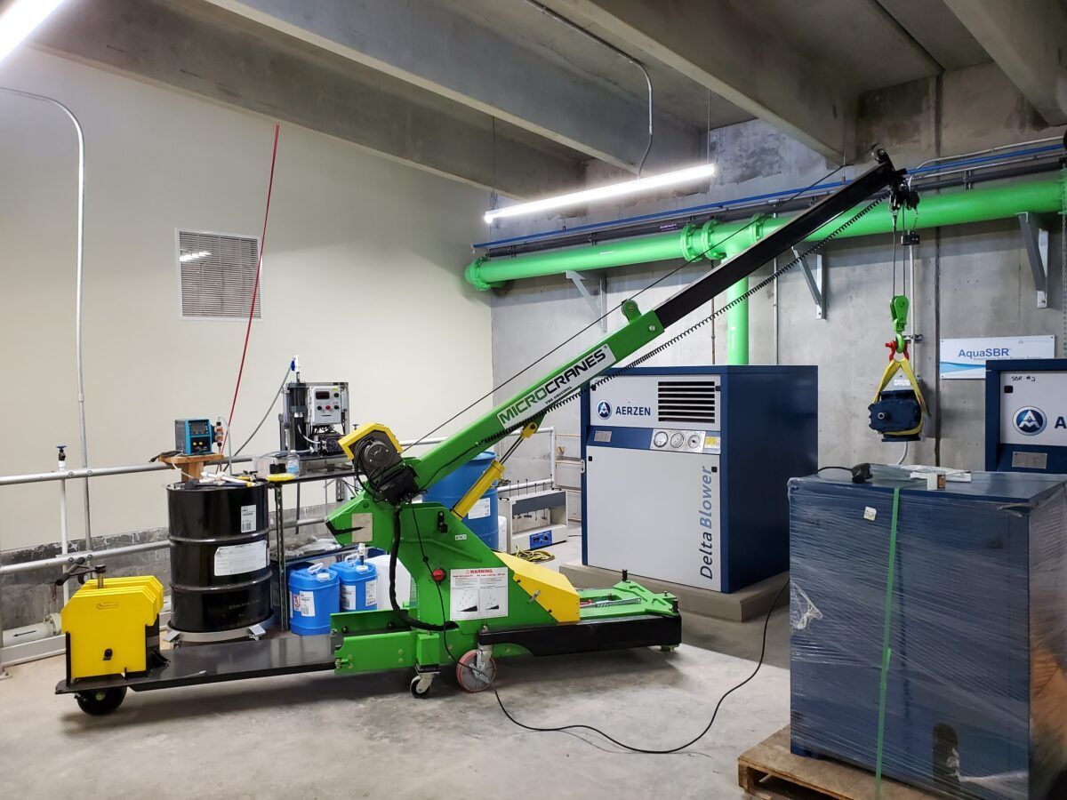 Microcrane® Integrates With Pure Cycle Water’s New Reclamation Facility