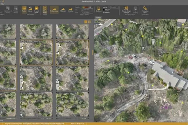 Created with GIMP | Virtual Surveyor Unveils Photogrammetry App in Major New Release of Smart Drone Survey Software