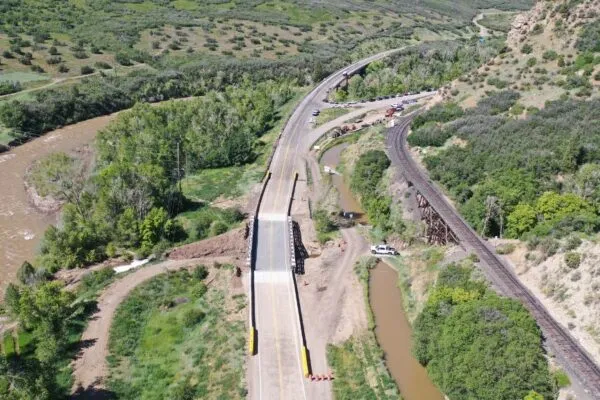 Acrow Bridge Installed to Reconnect Key Route After Culvert Collapse in Rural Western Colorado