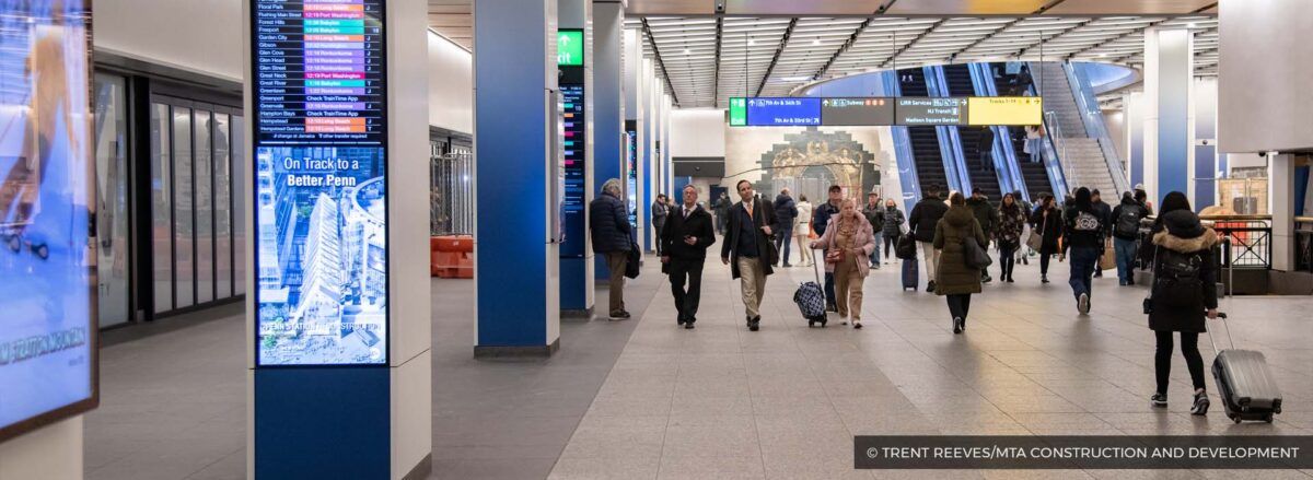 Renovations Complete At Penn Station S Long Island Rail Road Train Hall   Bnr Wsp Lirr Train Hall 2 