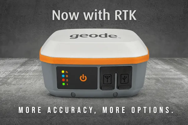 The Geode GNSS Receiver by Juniper® Systems is Now Available with RTK