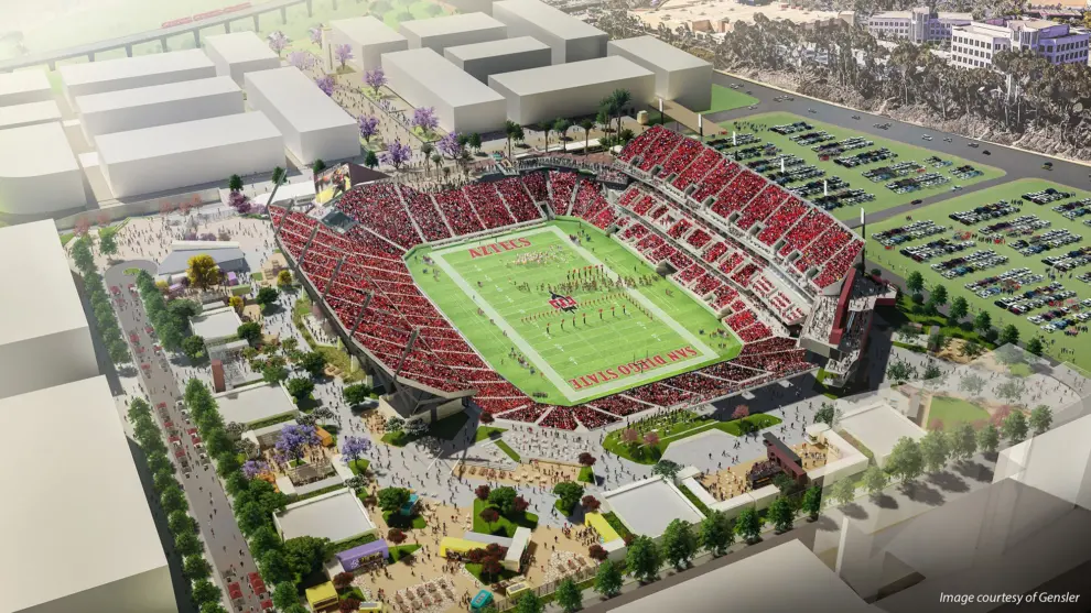 The 2-Year Stadium Construction Project: A Peek Behind the Fast Delivery of San Diego State University’s Snapdragon Stadium