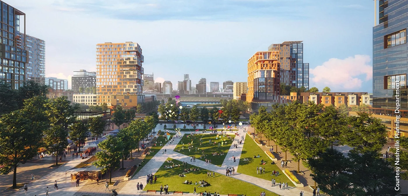 HDR Selected to Manage Transformative East Bank Redevelopment in Nashville