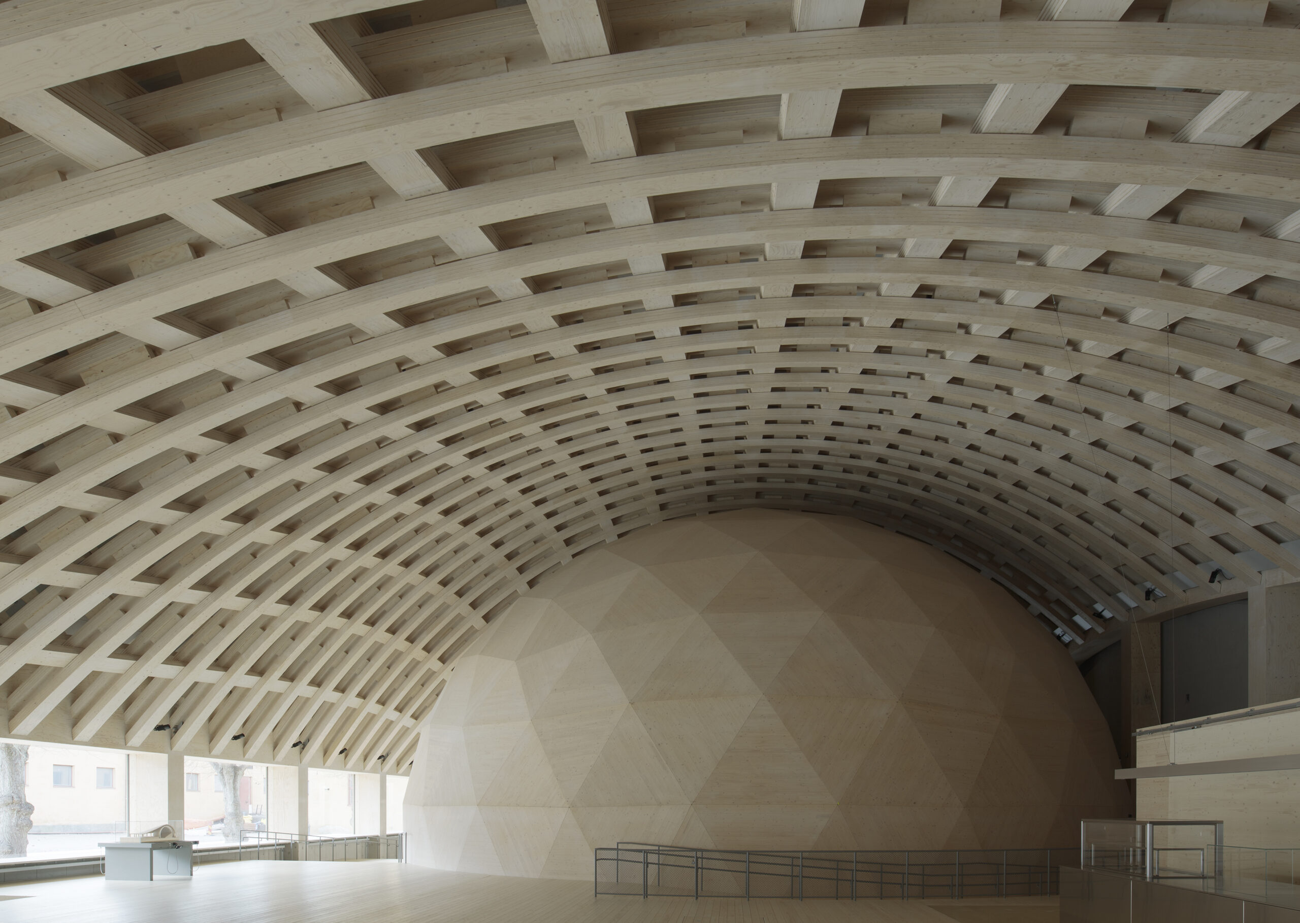 Stora Enso celebrates the opening of wooden architectural landmark building Wisdome Stockholm 