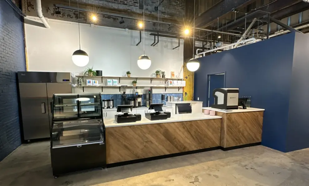 Integrate Construction Partners Builds First Stand-Alone Coffee Concept at City Foundry STL Food Hall