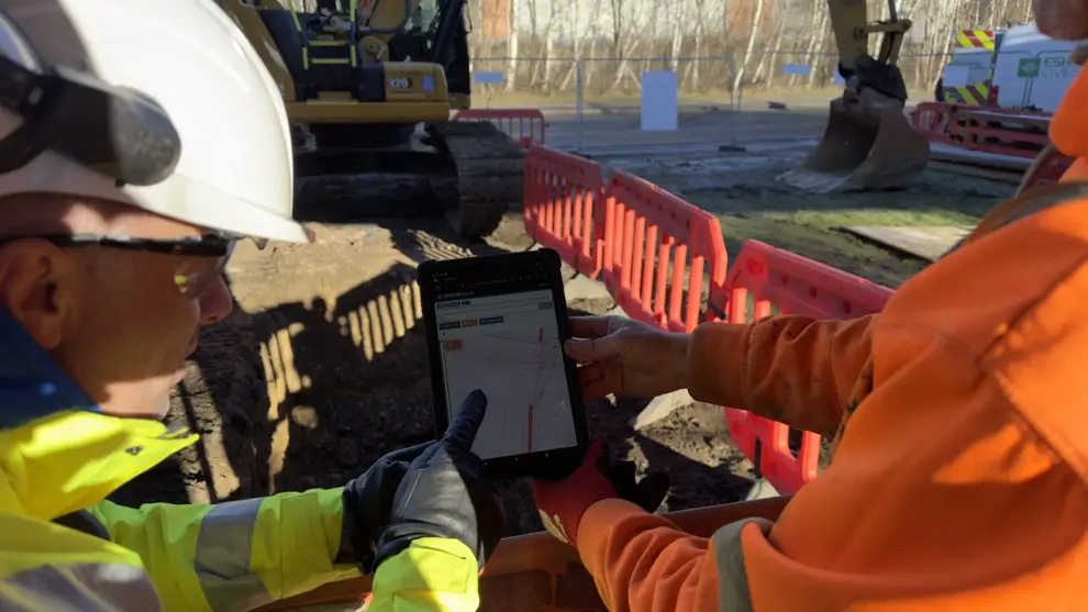 Esh Construction introduces industry-changing National Underground Asset Register on site with Northumbrian Water