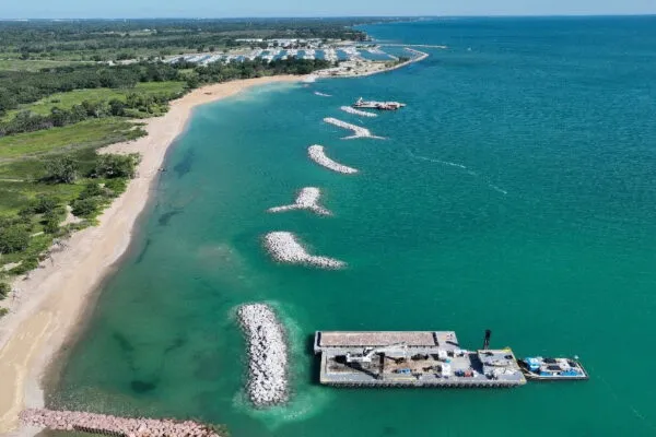 Illinois Beach State Park Shoreline Stabilization Project First Freshwater Project to Achieve WEDG® (Waterfront Edge Design Guidelines) Verification
