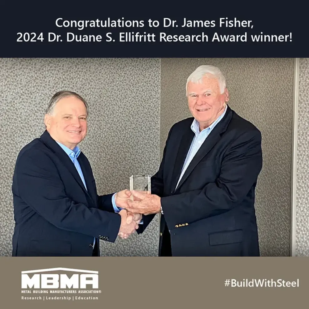 Dr. James M. Fisher is MBMA’s 2024 Ellifritt Award Winner