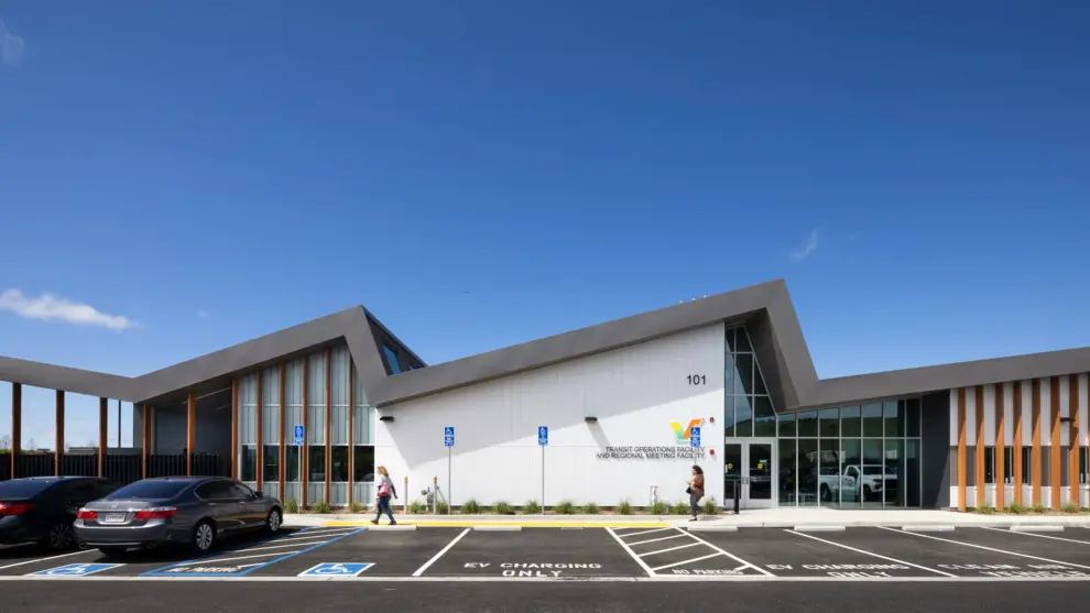 Stantec designed the new Napa Valley Transportation Authority bus operations and maintenance facility