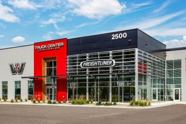 The Truck Center Companies sales and service center in Mankato, MN, constructed by APX Construction of Mankato. | MBCEA Announces 2024 Building of the Year Winners