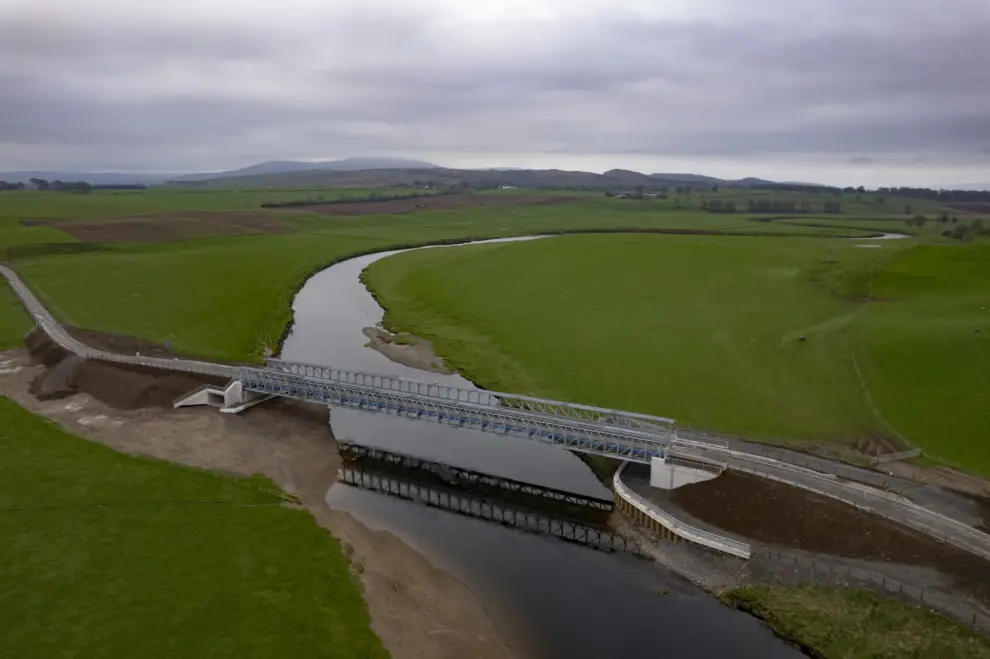 Acrow long-span Delta installed to replace ageing structure in South Lanarkshire, Scotland
