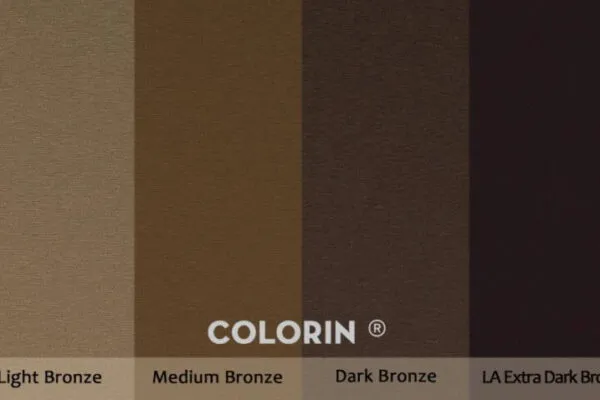 Lorin Highlights Black and Bronze Anodized Aluminum Finishes 