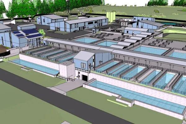 Stantec-designed Bull Run Filtration Facility achieves key milestone