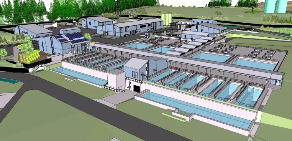 Stantec-designed Bull Run Filtration Facility achieves key milestone