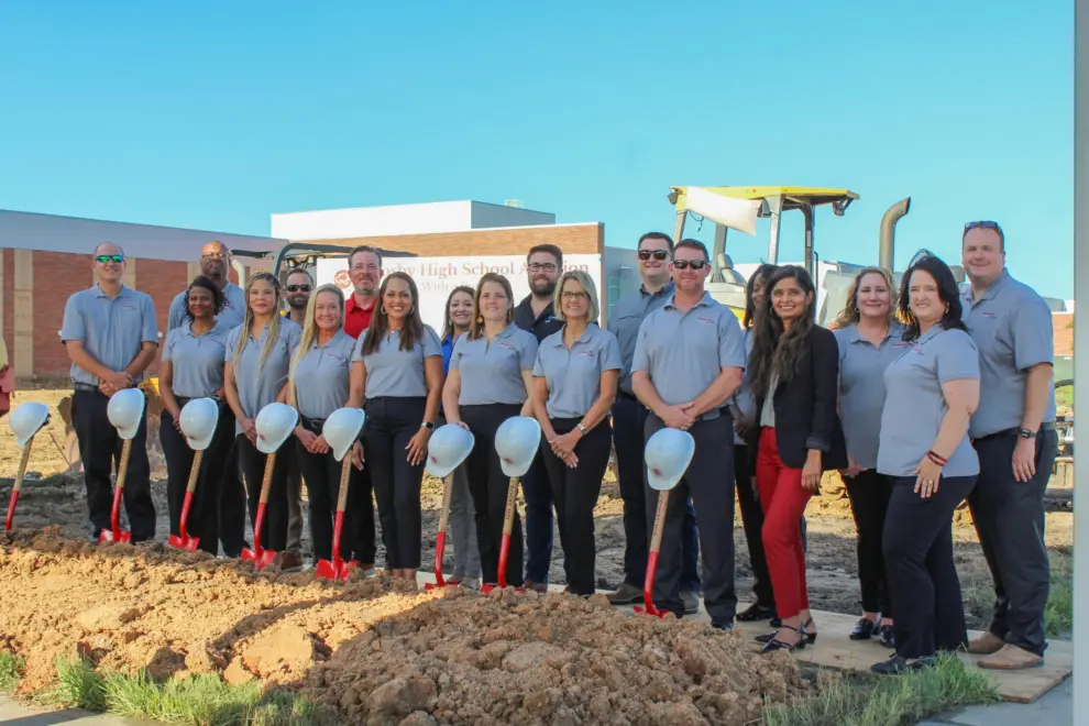 Breaking New Ground: Crosby High School Expansion Project Commences with Groundbreaking Ceremony