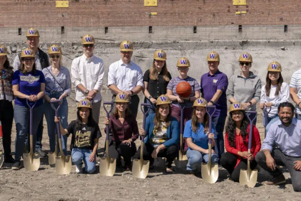 University of Washington basketball groundbreaking event in Seattle, Washington on August 7, 2024. Photo by David Ryder | University of Washington Breaks Ground on New ICA Basketball Training Facility