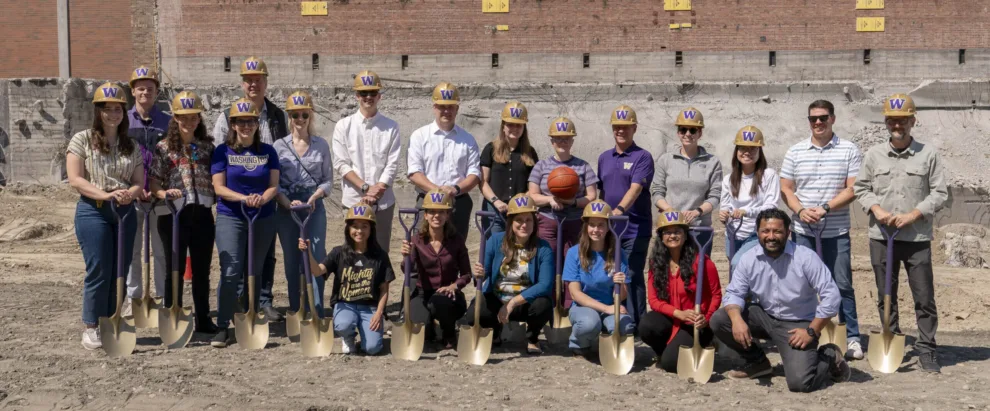 University of Washington Breaks Ground on New ICA Basketball Training Facility