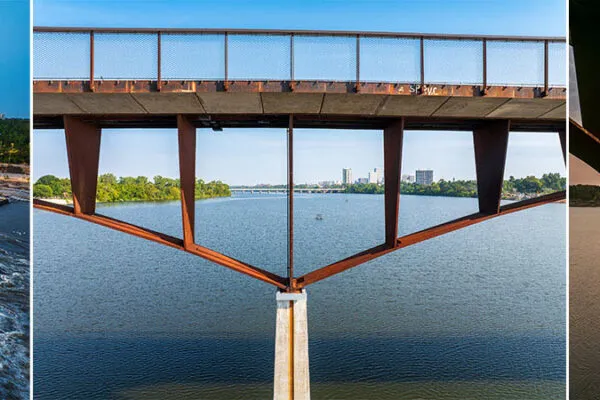 Tulsa Celebrates the Opening of a New Landmark Pedestrian Bridge over the Arkansas River