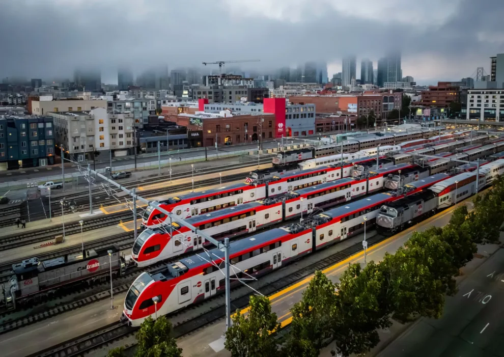 Celebrating the successful completion of Caltrain’s electrification