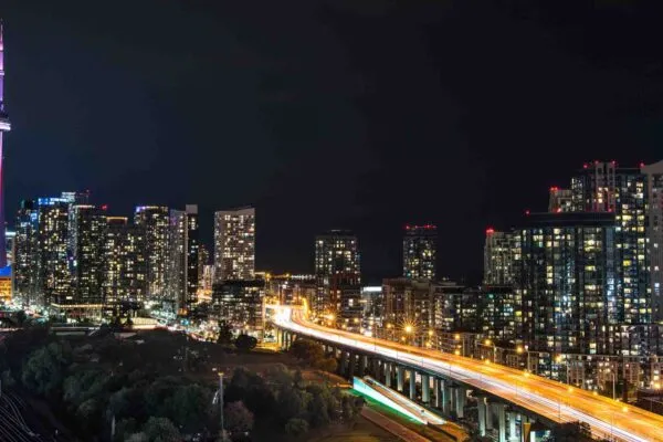 The F.G. Gardiner Expressway runs through the heart of downtown Toronto, Ontario. | Stantec selected to support Toronto’s Gardiner Expressway Rehabilitation Section 4