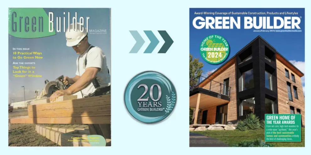 Green Builder Media Is Proud to Announce Its 20th Anniversary!