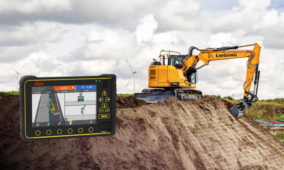 LiuGong and Leica Geosystems partner to release 3D machine control-ready kit for excavators