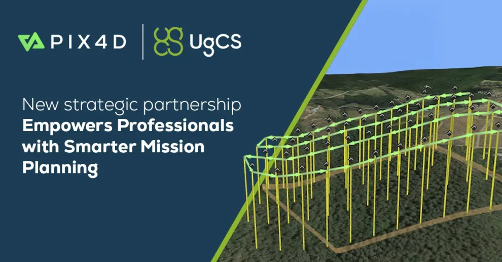 New Partnership Between Pix4D and UgCS Empowers Professionals with Smarter Mission Planning