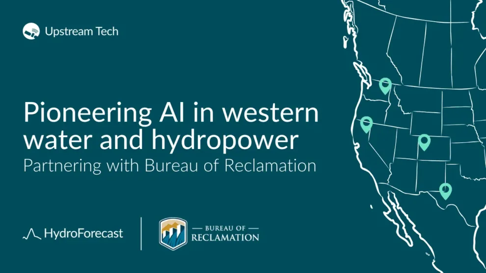 Reclamation and HydroForecast: Pioneering AI in water and hydropower management