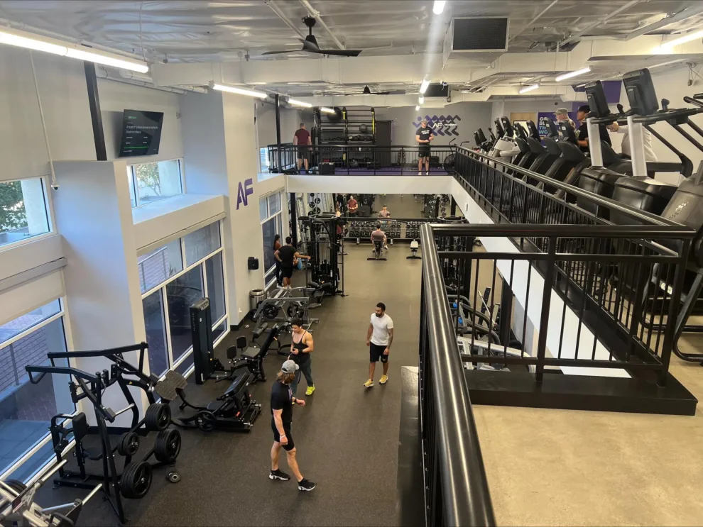 Case Engineering Designs Mezzanine Support Structure for New Anytime Fitness in San Diego, CA