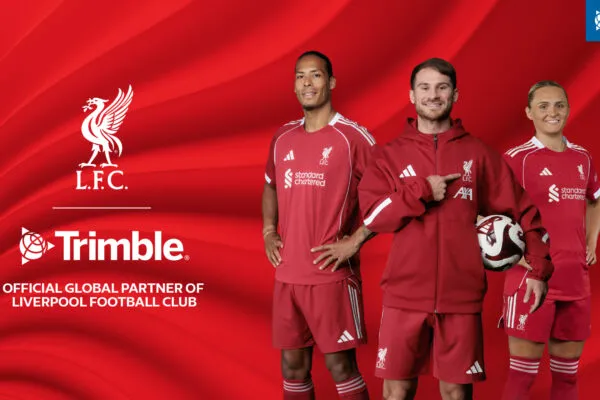 Trimble Becomes Official Global Partner with Liverpool Football Club